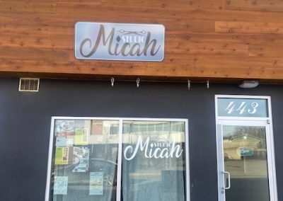 STUDIO MICAH front entrance